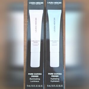 Laura Mercier Pure Canvas Primer - Illuminating & Hydrating 15ml each & $18 EACH